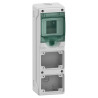 Mureva mini coffret 4M 2 Ouv - 13151M Schneider Electric
