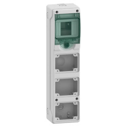 Mureva mini coffret 4M 3 Ouv - 13152M Schneider Electric