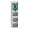 Mureva mini coffret 4M 3 Ouv - 13152M Schneider Electric
