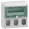 Mureva coffret prise 13M 3 Ouv - 13155M Schneider Electric