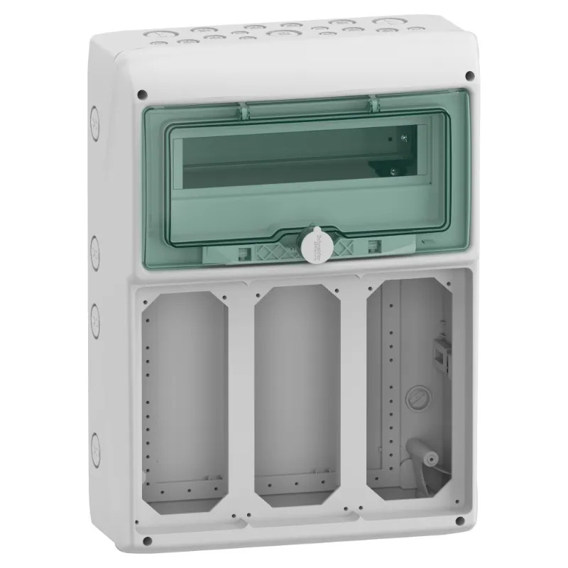 Mureva coffret prise 13M 3 Ouv - 13162M Schneider Electric