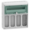 Mureva coffret prise 19M 4 Ouv - 13163M Schneider Electric