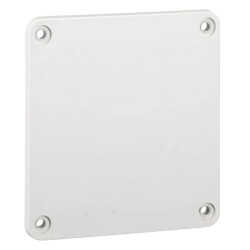 MUREVA - plaque 90 x 100 mm pour prises 65 x 65 et 75 x 75 mm - 13137 Schneider Electric