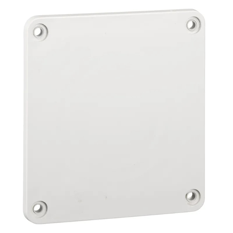 MUREVA - plaque 90 x 100 mm pour prises 65 x 65 et 75 x 75 mm - 13137 Schneider Electric