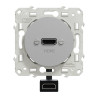 ODACE HDMI TYPE A ALU - S530462 Schneider Electric