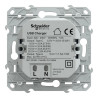 Chargeur USBA 7,5W+C 45W Cobal - S550403 Schneider Electric