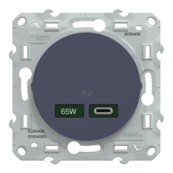 Chargeur USB C 65W Cobalt - S550406 Schneider Electric