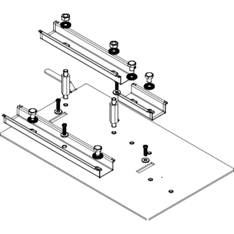 CANALIS PLATINE COFFRET K SB POUR POWER M - KSB63PMP Schneider Electric