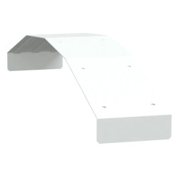 Canalis EV - Toit galbé inter-liaison - Blanc - RAL9003 - KEV0400CO1W Schneider Electric