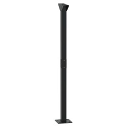 pilier de borne-2400mm-RAL9005 - KEV0400CP2400B Schneider Electric