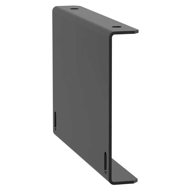 Canalis EV - Plaque support gaine Canalis KS - Noir - RAL9005 - KEV0400SE1 Schneider Electric