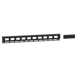 Rail horiz.-x2-2400mm-RAL9005 - KEV0400SR2400 Schneider Electric