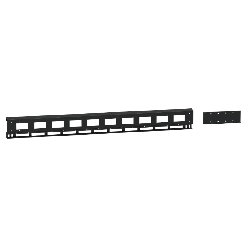 Rail horiz.-x2-2400mm-RAL9005 - KEV0400SR2400 Schneider Electric
