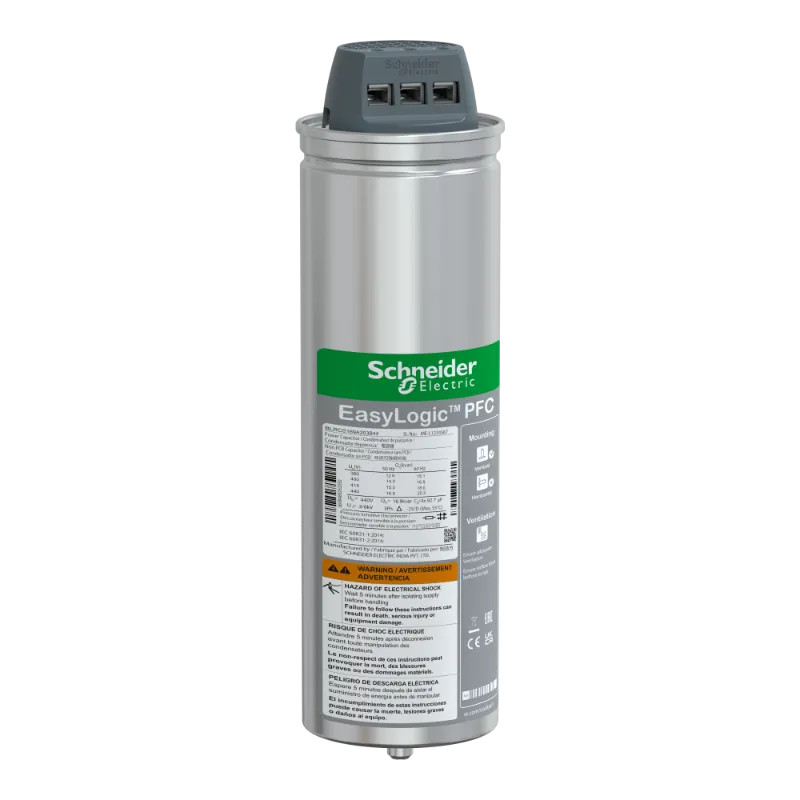 CONDENSATEUR CAN SDY 16.9 /20.3KVAR 440V - BLRCS169A203B44 Schneider Electric