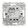 Odace - interrupteur à carte - spécial hotel - 10A - anthracite - S540283 Schneider Electric
