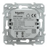 Chargeur USBA 7 -5W+C 45W Anth - S540403 Schneider Electric
