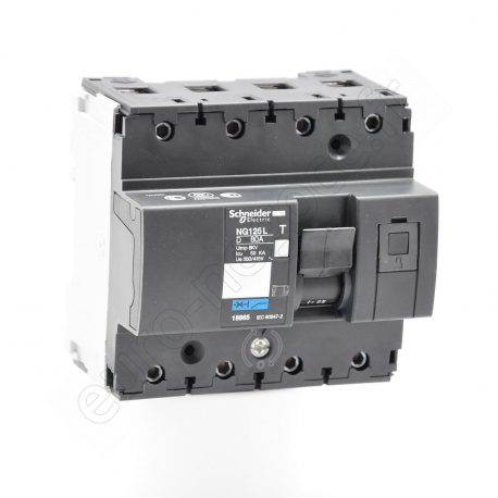 Circuit Breakers NG125  - 18857 - NG125L 4P 10A  D