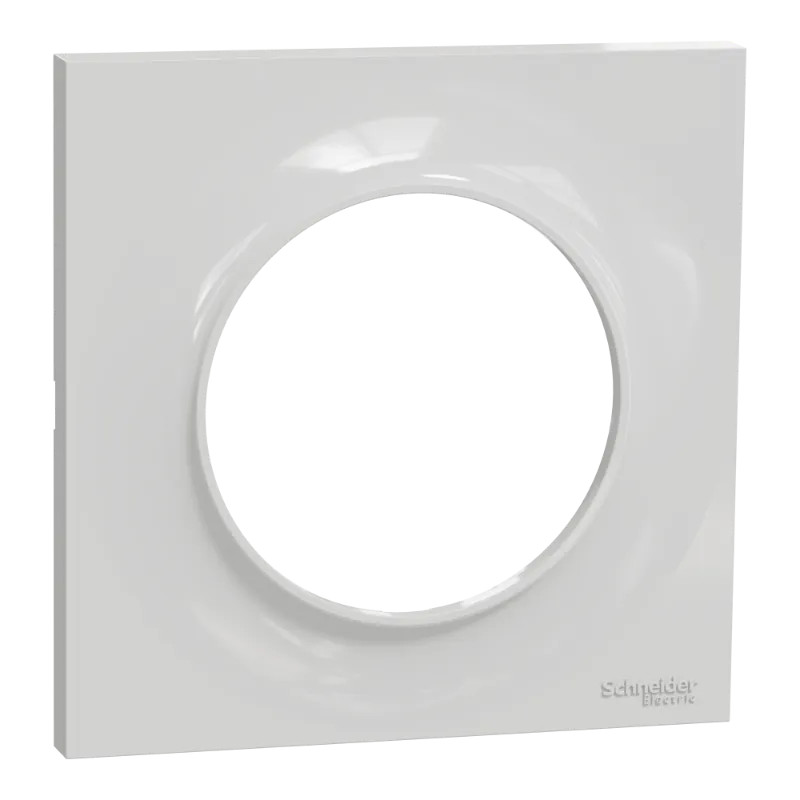 Odace Styl - plaque 1 poste gris pierre - S520702A1 Schneider Electric