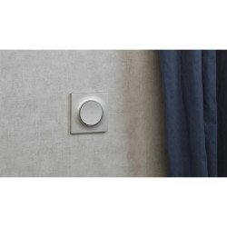 Odace Styl - plaque 1 poste gris pierre - S520702A1 Schneider Electric