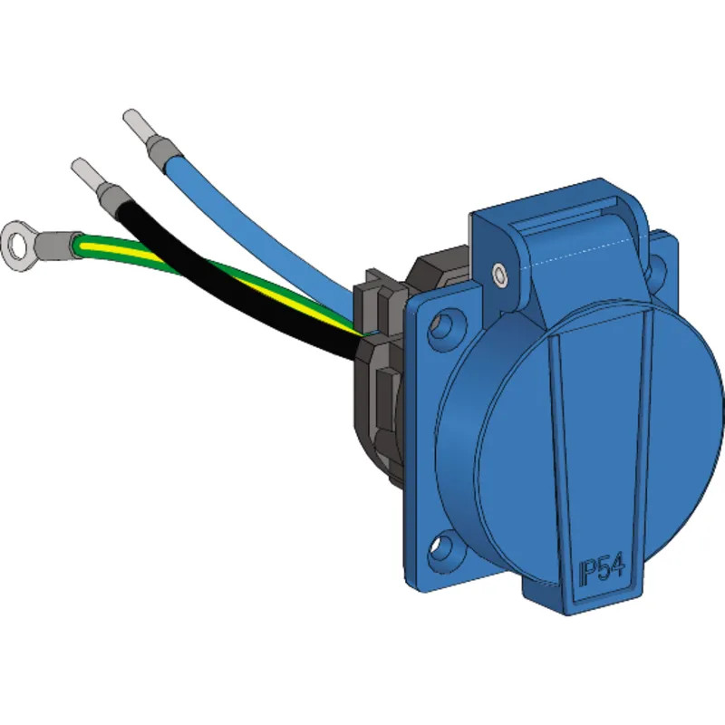 Evlink - socle de prise - Smart Wallbox - 10A - 230 V CA 50/60 - EVP1BSSE Schneider Electric