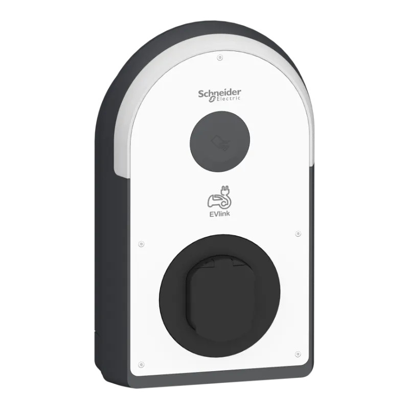 EVlink Pro AC 1PH-7,4 kW-32A-1 priseT2S-RDC-DD 6 mA+RCD Type A +MNx - EVB3S07N4A Schneider Electric