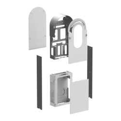 EVlink Pro AC - Kit metallique pour borne sur pied 1 point de charge - EVA1RFKS1 Schneider Electric