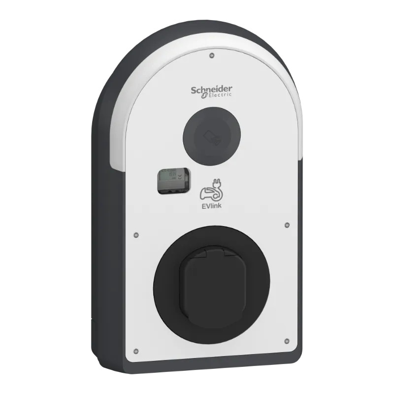 EVlink Pro AC 3PH-22 kW-32A-1prise T2S-RCD Type B EV+MNx+MID - EVB3S22N40MR Schneider Electric