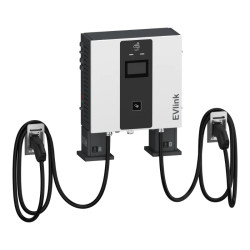 Evlink Pro DC - Borne de recharge - 60 kW - 2xCCS2  - Câble 5m - EVD1S60TBBC5 Schneider Electric