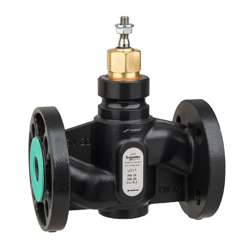 Vanne 2 voies acier à bride PN16 DN20 Kv6,3 - 7211128000 Schneider Electric