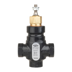 Vanne 2 voies acier taraudée PN16 DN15 Kv4 - 7211724000 Schneider Electric