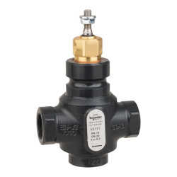 Vanne 2 voies acier taraudée PN16 DN20 Kv6.3 - 7211728000 Schneider Electric