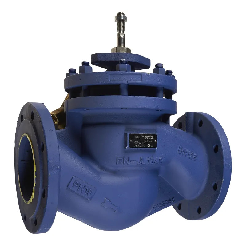 Vanne 2 voies fonte à bride PN16 DN125 Kv250 - 7212266000 Schneider Electric