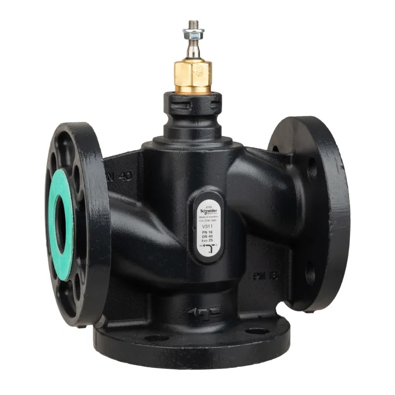 Vanne 3 voies acier à bride PN16 DN40 Kv25 - 7311141000 Schneider Electric