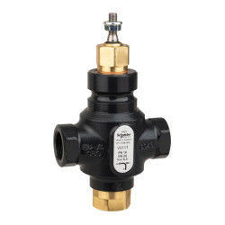 Vanne 3 voies acier taraudée PN16 DN20 Kv6.3 - 7311729000 Schneider Electric