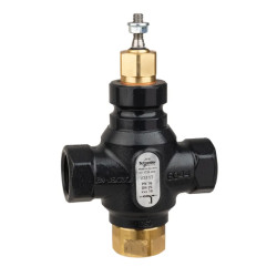 Vanne 3 voies acier taraudée PN16 DN25 Kv10 - 7311733000 Schneider Electric