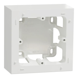Odace Styl -  boîte pour montage en saillie 1 poste blanc - S520762 Schneider Electric