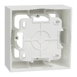 Odace Styl -  boîte pour montage en saillie 1 poste blanc - S520762 Schneider Electric