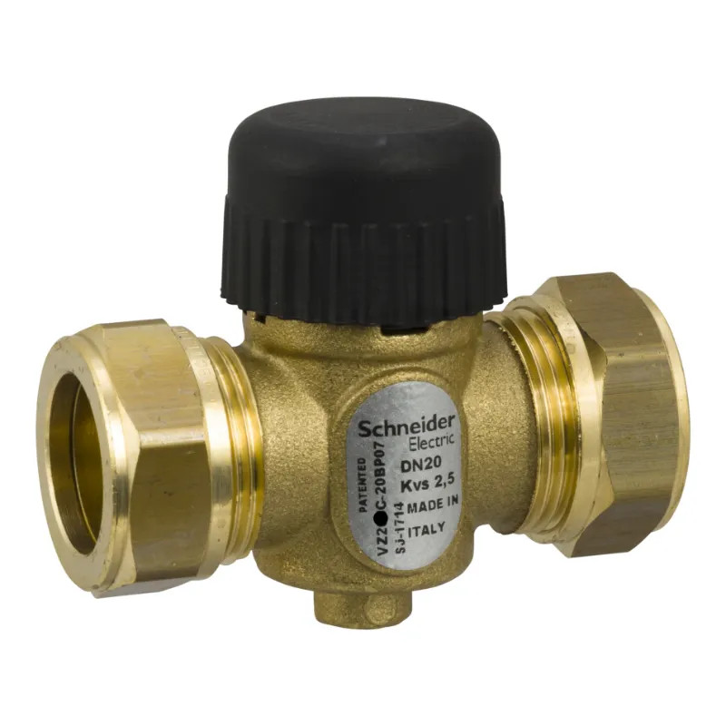 Vanne 2 voies aiton à compression PN16 DN20 Kv2,5 course 5,5mm - VZ219C-20BP07 Schneider Electric