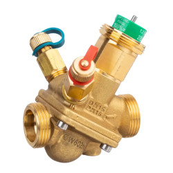 Vanne PIBCV DN15 low flow avec prises de pression - VP228E-15BQL Schneider Electric