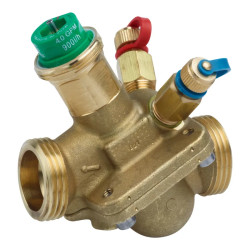 Vanne PIBCV DN20 standard flow avec prises de pression - VP228E-20BQS Schneider Electric