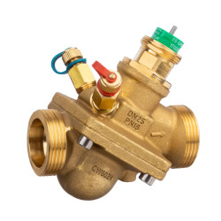 Vanne PIBCV DN25 standard flow avec plugs - VP229E-25BQS Schneider Electric