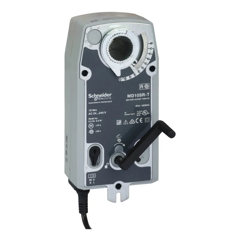 Moteur 24V 10Nm signal TOR avec ressort de rappel pour registre - MD10SR-24T Schneider Electric