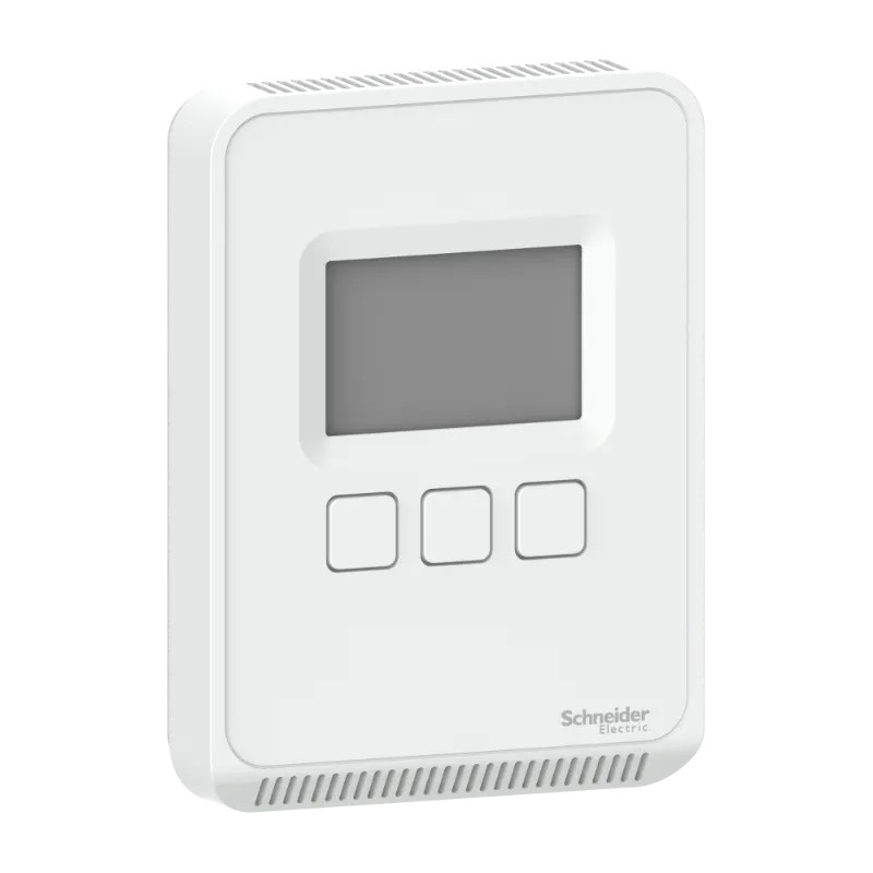 CO2/VOC/Temp/3 Button/LCD/Analog - SLASLCVX Schneider Electric