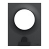 Odace Styl Pratic - plaque avec pince multi-usage 1 poste anthracite - S540742 Schneider Electric