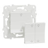 Wiser Unica - interrupteur centralisé sans fil 2 ou 4 BP - Blanc - NU557118W Schneider Electric