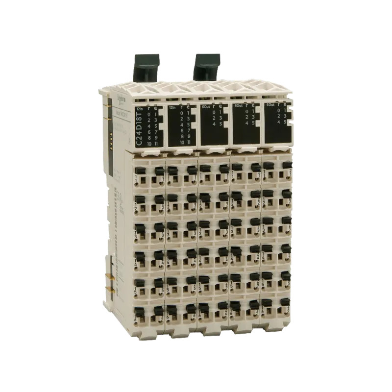 Modicon TM - bloc d'extension compact 24 entrées - 12 sorties - TM5C24D12R Schneider Electric