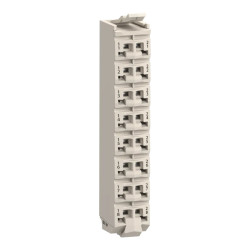 Modicon TM - Bornier 16 pts 24Vcc Blanc - TM5ACTB16 Schneider Electric