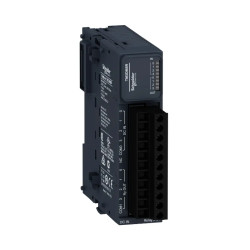 Modicon TM3, module mixte 4 entrées 24VCC/4 sorties relais 2A, à vis - TM3DM8R Schneider Electric