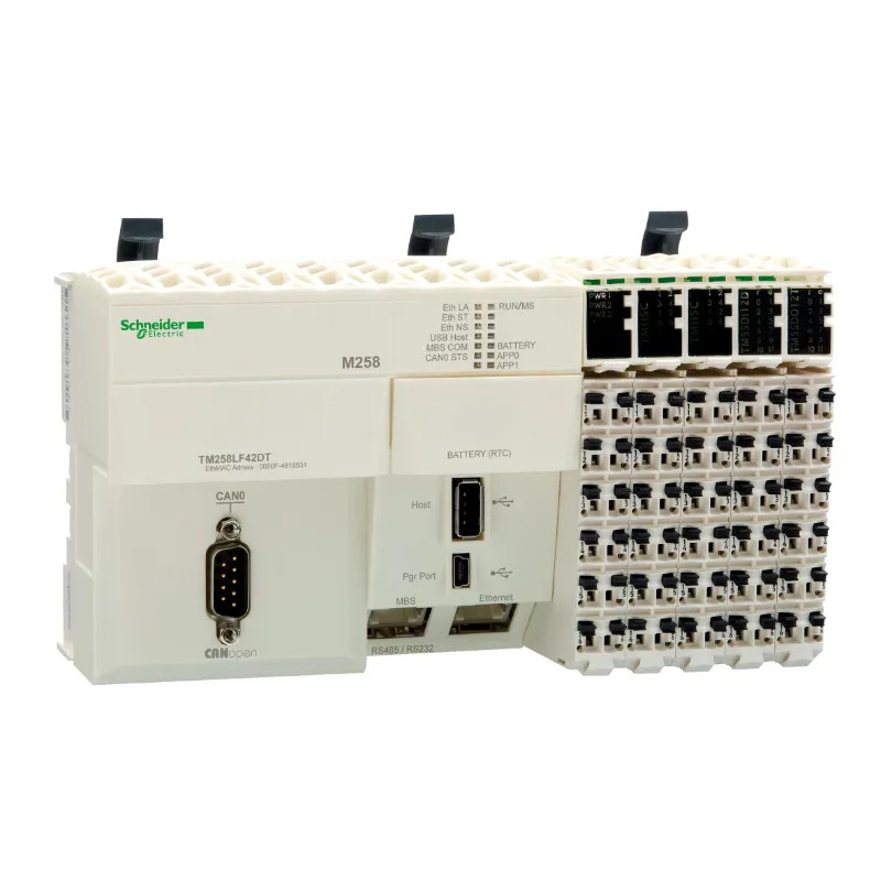Modicon M258 - M258 ctrl eth can sl 42di - TM258LF42DT Schneider Electric