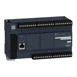 Modicon M221, contrôleur 40E/S PNP, port série, 24VCC - TM221C40T Schneider Electric